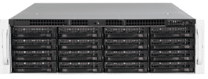 JBOD Storage with 28 disk drive bays