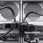 LJ-2460 back view with cable management arms